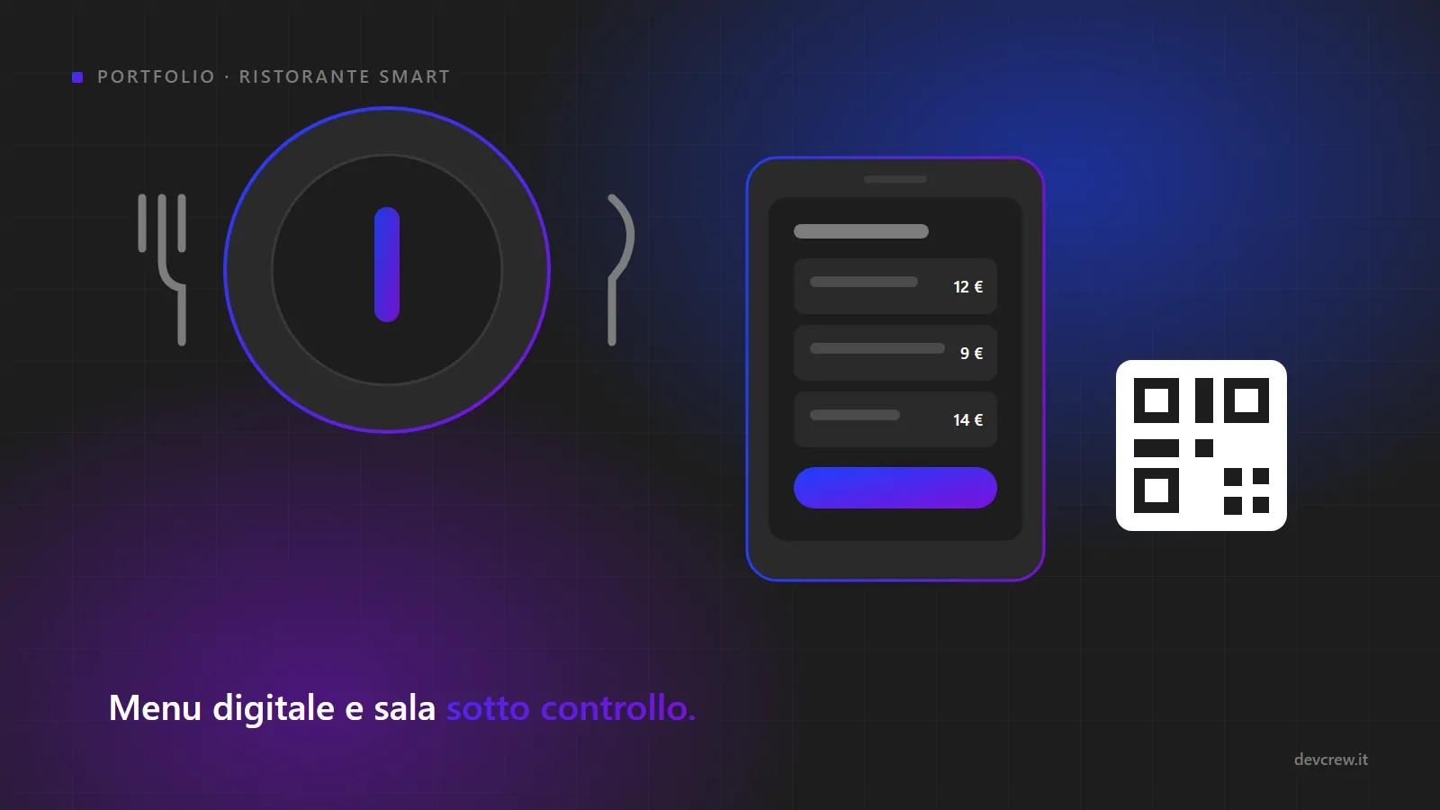 Ristorante smart: menu digitale e gestione della sala