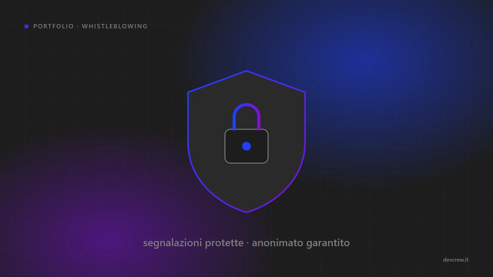 Portale Whistleblowing